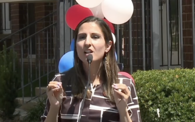 Maryland State Sen. Dalya Attar, seen here in footage from a local ABC news report on October 30, 2025, faces an indictment on conspiracy charges. (Screenshot from YouTube)